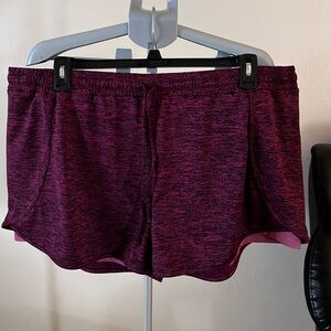 3 PAIRS! Women's 2 in 1 Athletic Shorts